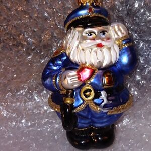 Christopher Radko POLICE SANTA CLAUS